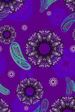 佩斯利印花华亿平台图片