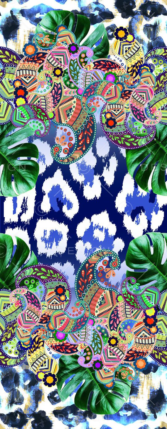 豹纹印花华亿平台图片