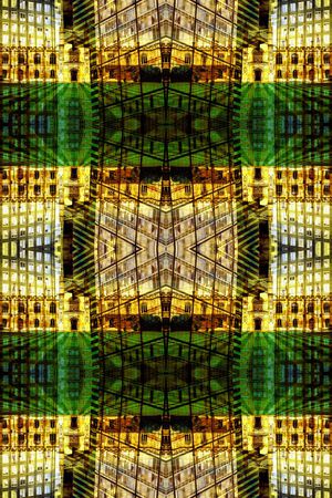 几何印花华亿平台图片