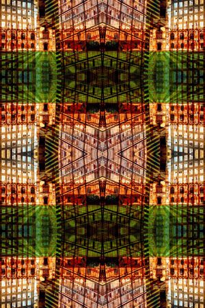 几何印花华亿平台图片