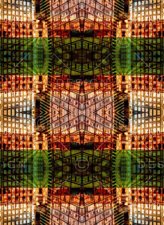 几何印花华亿平台图片