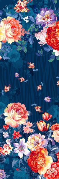 复古印花华亿平台图片