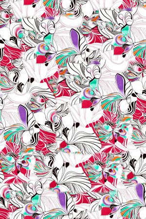 几何印花华亿平台图片