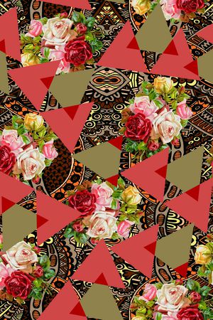 民族风印花华亿平台图片