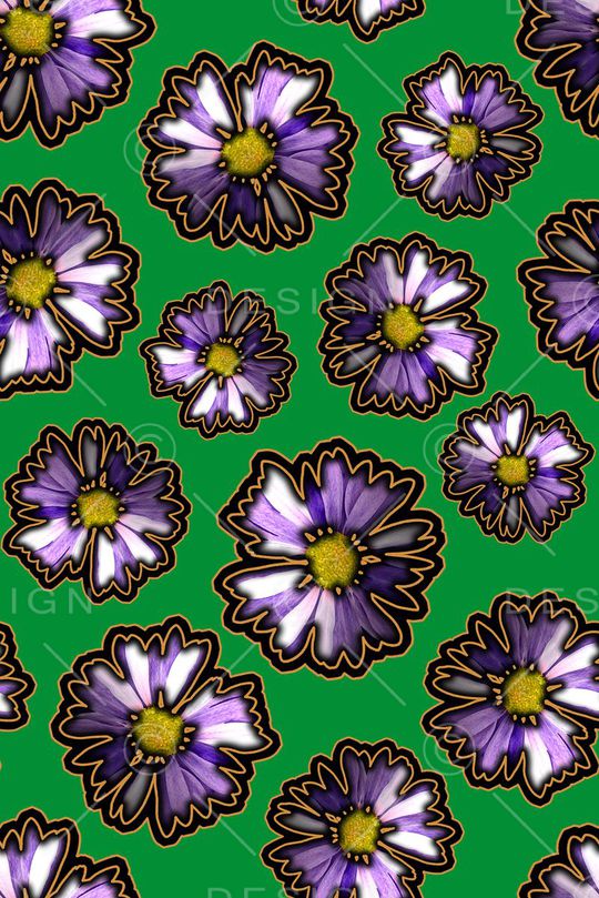 小清新印花华亿平台图片