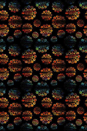 455199-创意时尚啤酒瓶盖花朵