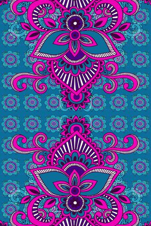 二方连续印花华亿平台图片