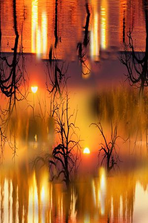 风景印花华亿平台图片