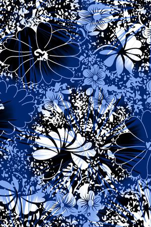 单调印花华亿平台图片