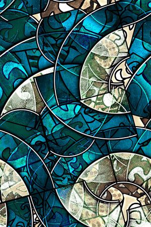 抽象印花华亿平台图片