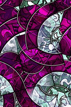 抽象印花华亿平台图片