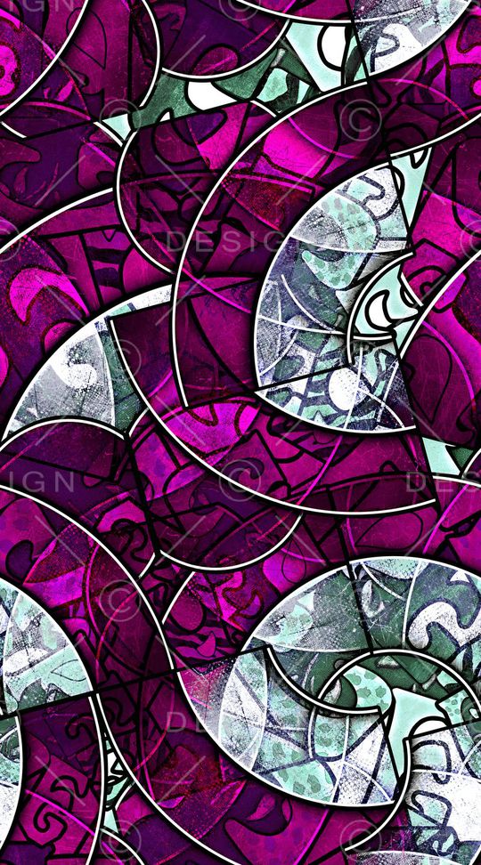 抽象印花华亿平台图片