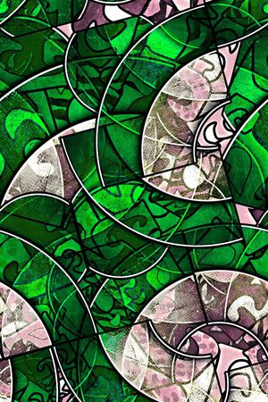 抽象印花华亿平台图片