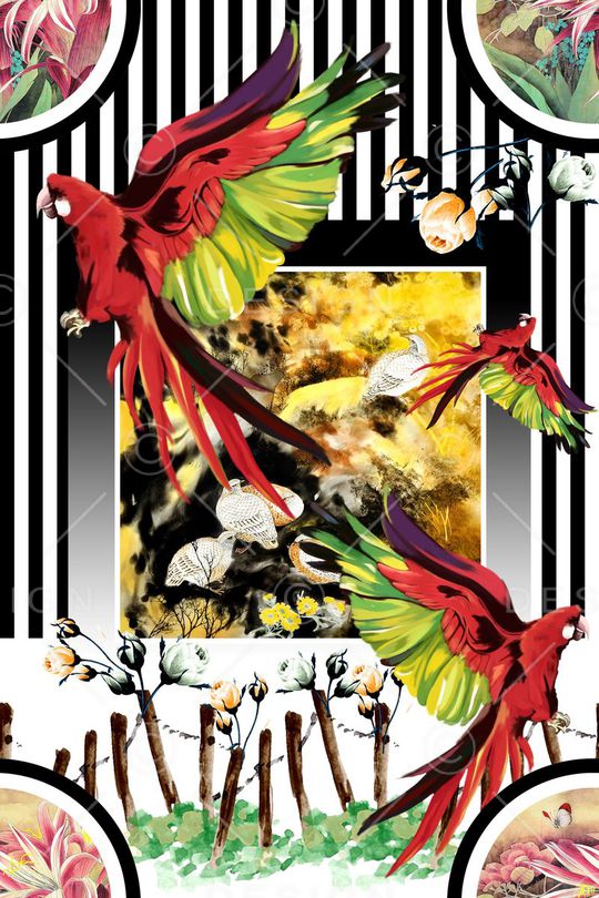 版画印花华亿平台图片