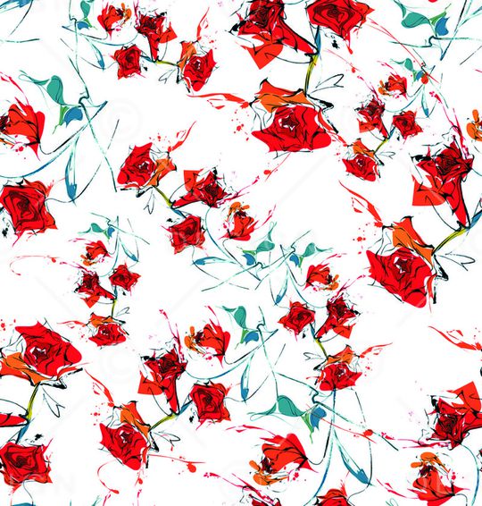 时尚文艺印花华亿平台图片