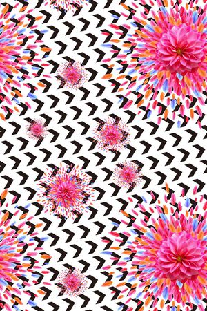 百花怒放印花华亿平台图片