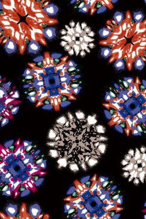 不规则印花华亿平台图片