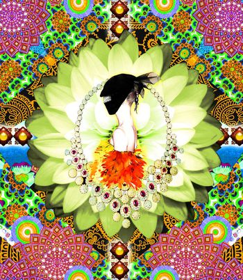 455596-宫廷复古民族波西米亚另类定位趣味花