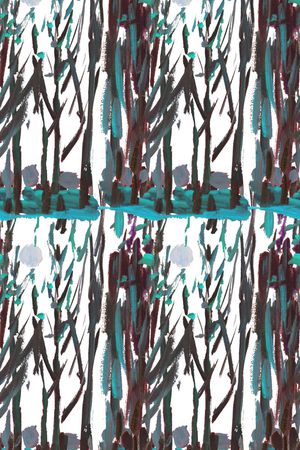 手绘印花华亿平台图片