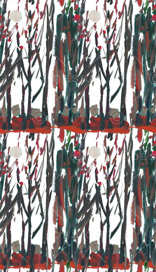 手绘印花华亿平台图片