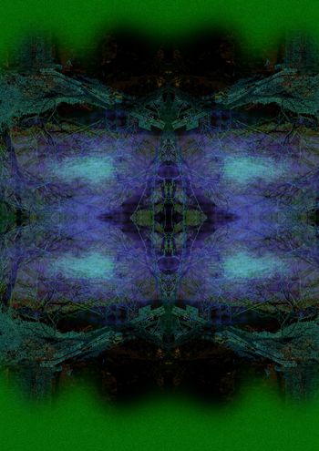 树枝印花华亿平台图片