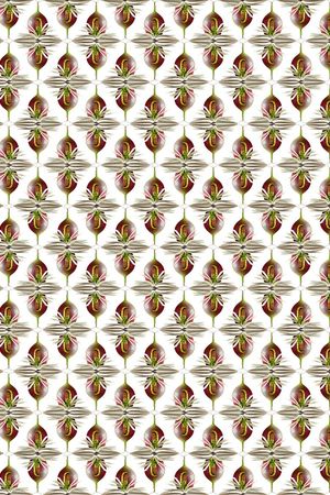 复古 田园 清晰印花华亿平台图片