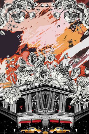 流行时尚印花华亿平台图片