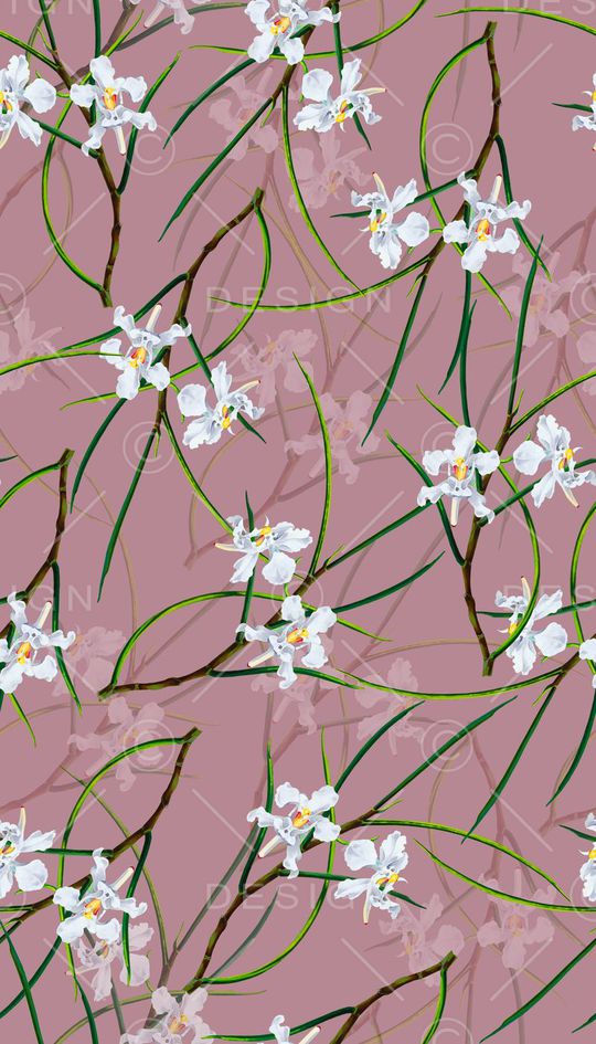 兰花印花华亿平台图片