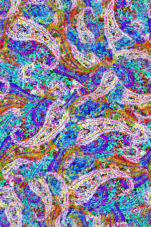 抽象印花华亿平台图片