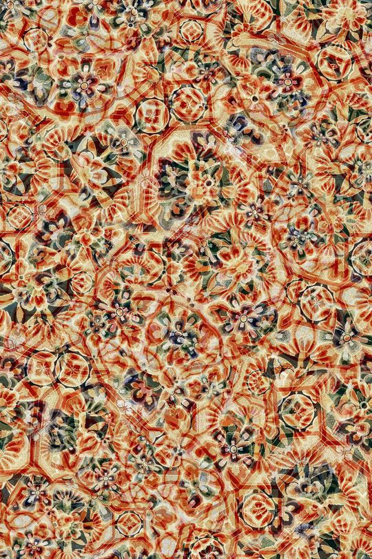 抽象印花华亿平台图片