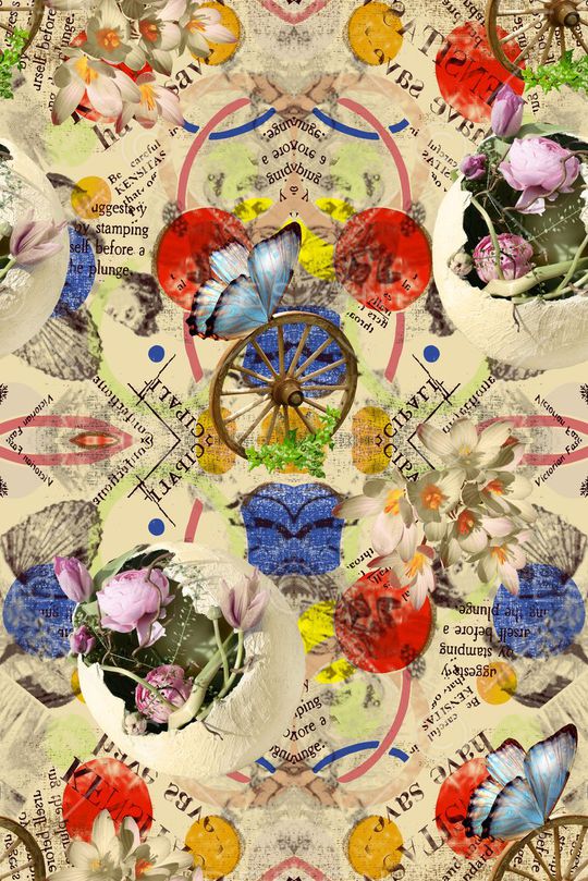 欧式印花华亿平台图片