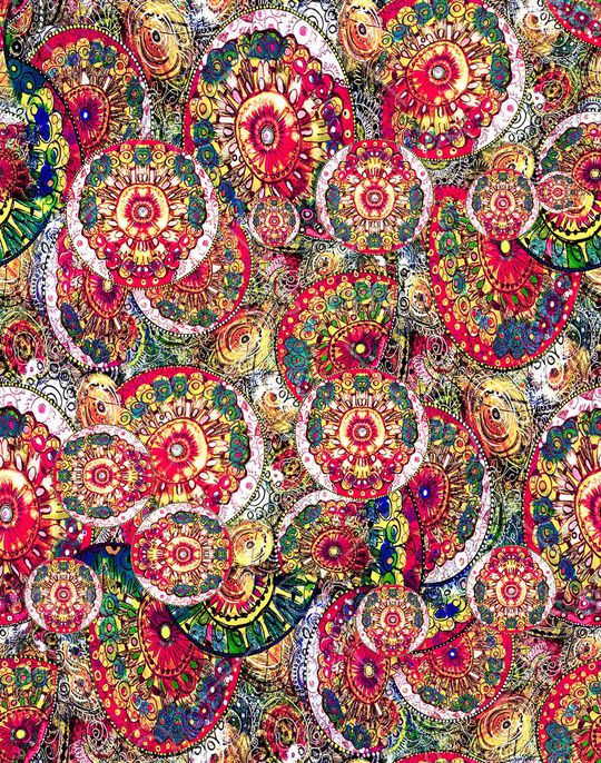 民族风印花华亿平台图片