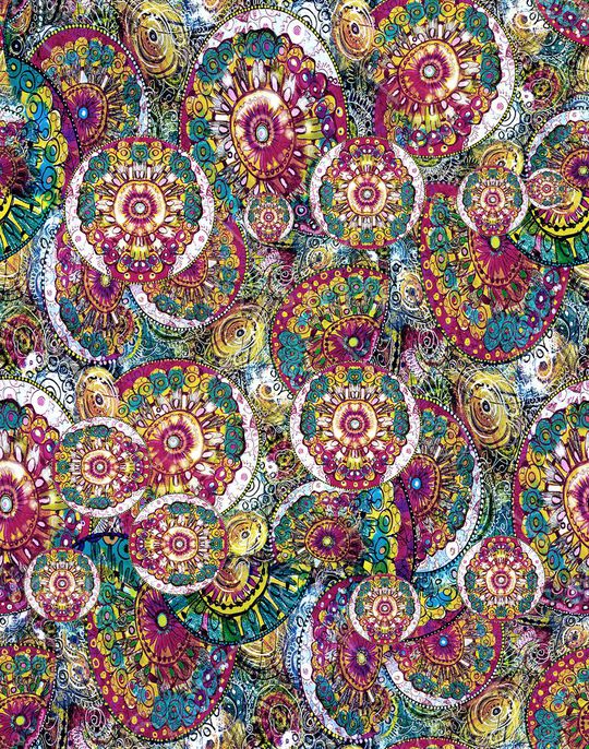 民族风印花华亿平台图片