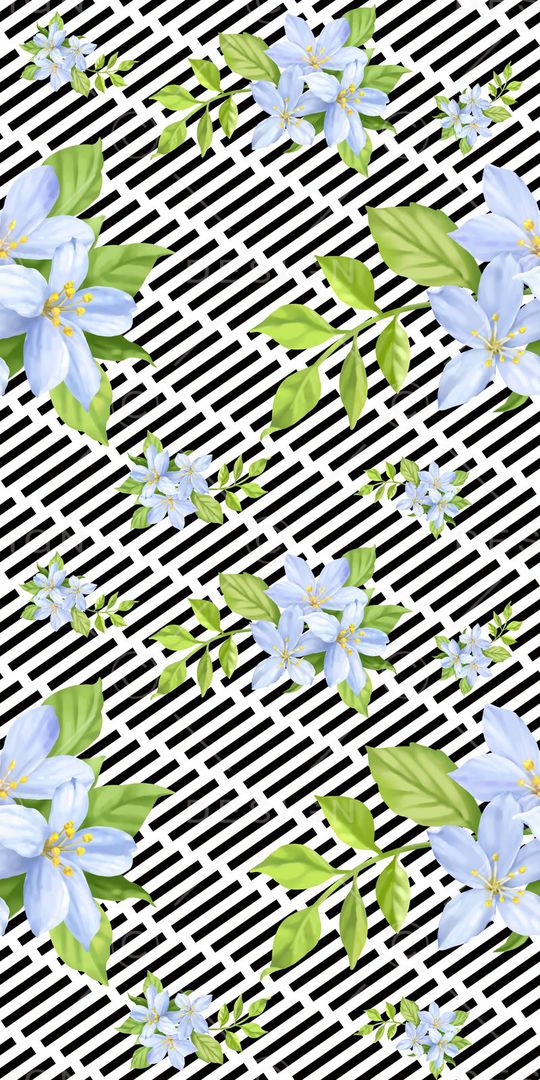 黑白条印花华亿平台图片