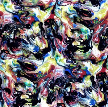 456123-抽象多彩油墨机理