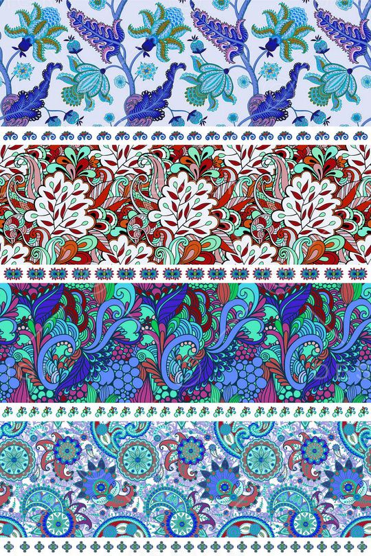 名族风印花华亿平台图片