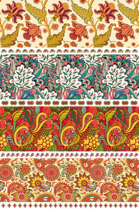 风格手绘印花华亿平台图片