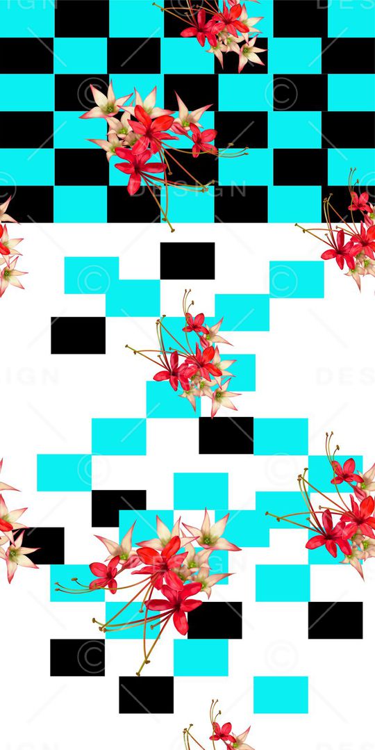 格子印花华亿平台图片