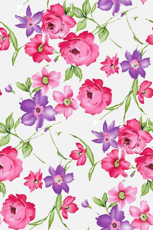 清新印花华亿平台图片