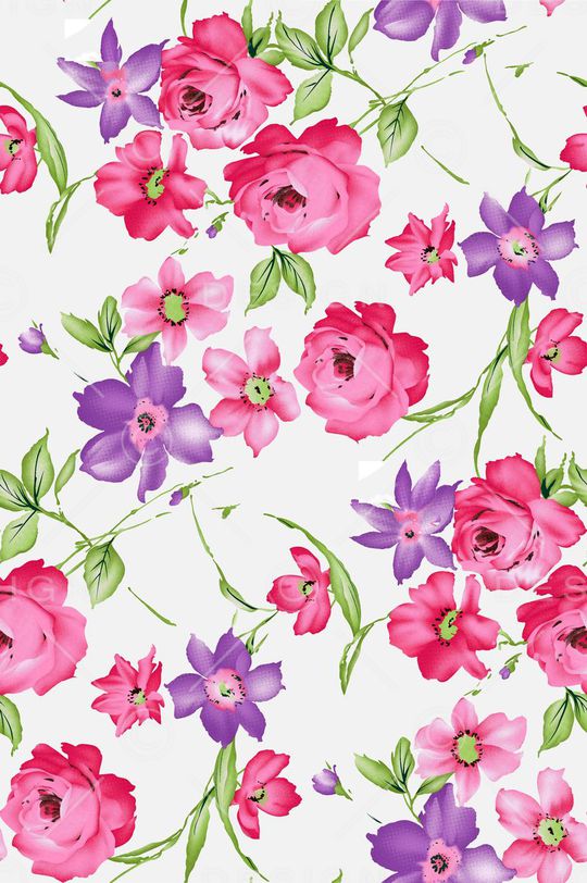 清新印花华亿平台图片