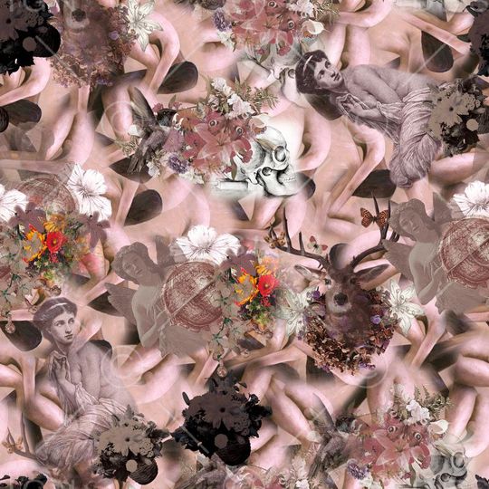 欧式宫廷风印花华亿平台图片