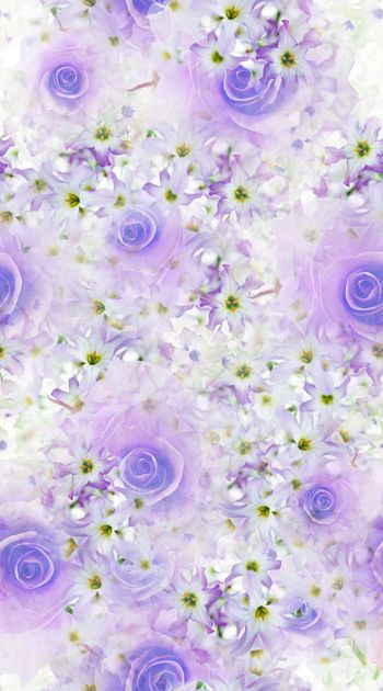 清新朦胧 时尚创意印花华亿平台图片