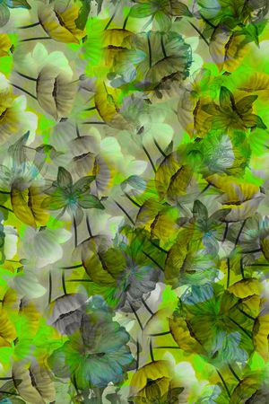 水墨印花华亿平台图片