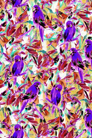 涂鸦背景印花华亿平台图片