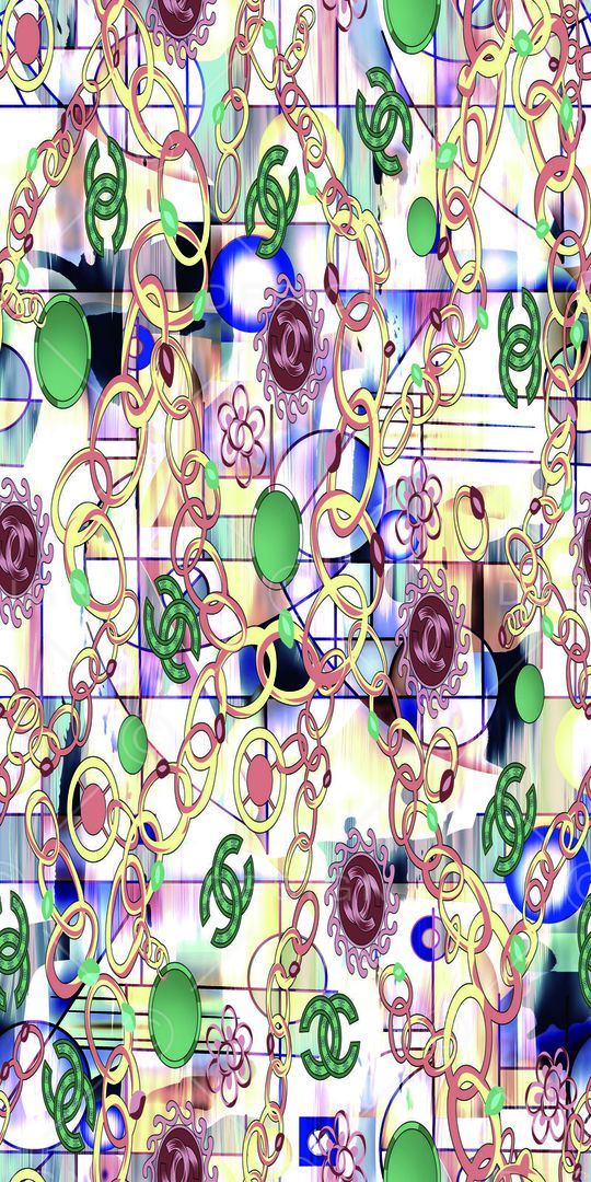 抽象印花华亿平台图片