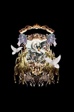 雕塑印花华亿平台图片