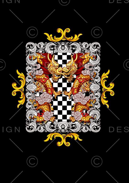 时尚大牌印花华亿平台图片