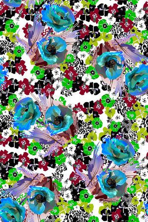 欧美印花华亿平台图片