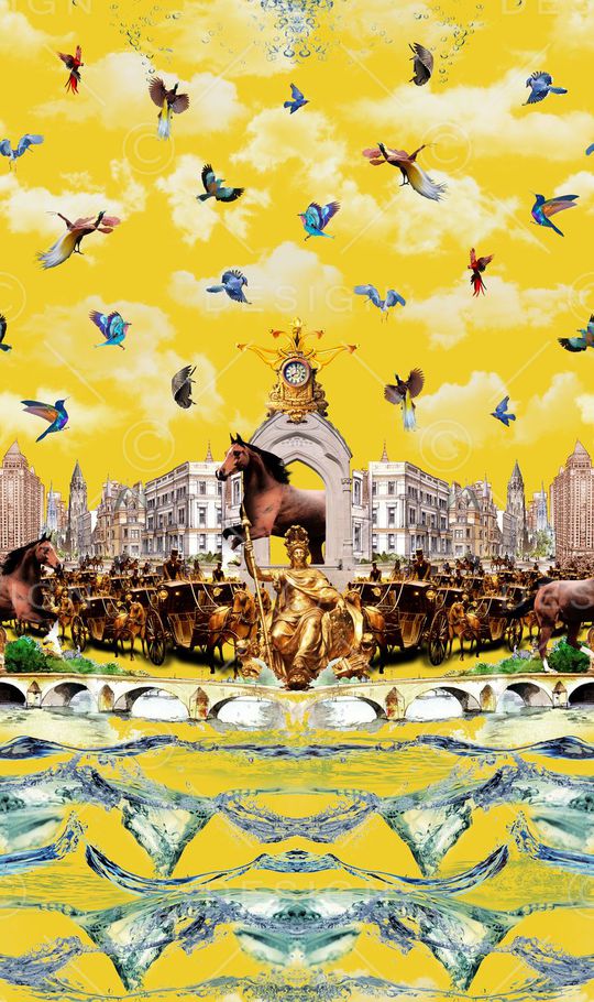 建筑印花华亿平台图片