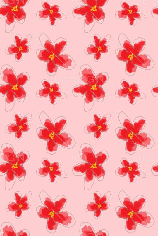 小清新印花华亿平台图片